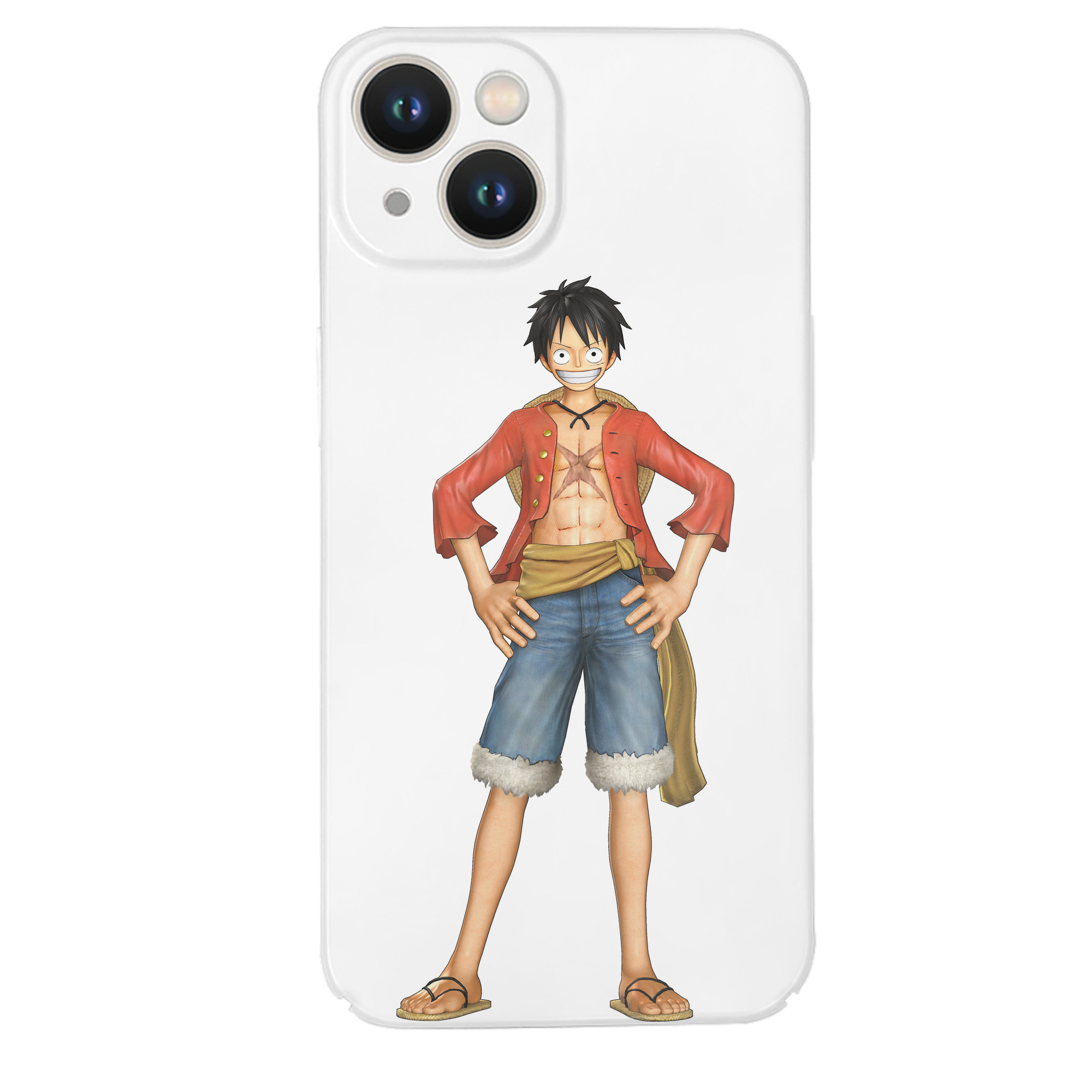 （画像用） ワンピース モンキー・D・ルフィ ONE PIECE Monkey D. Luffy 【iPhone 14シリーズ対応】ハードケース